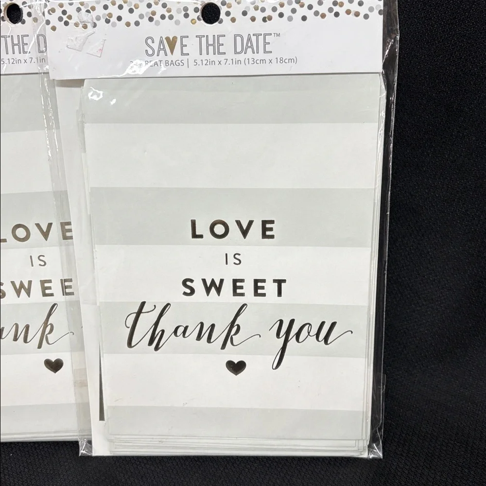 Love is Sweet Thank You Treat Bags